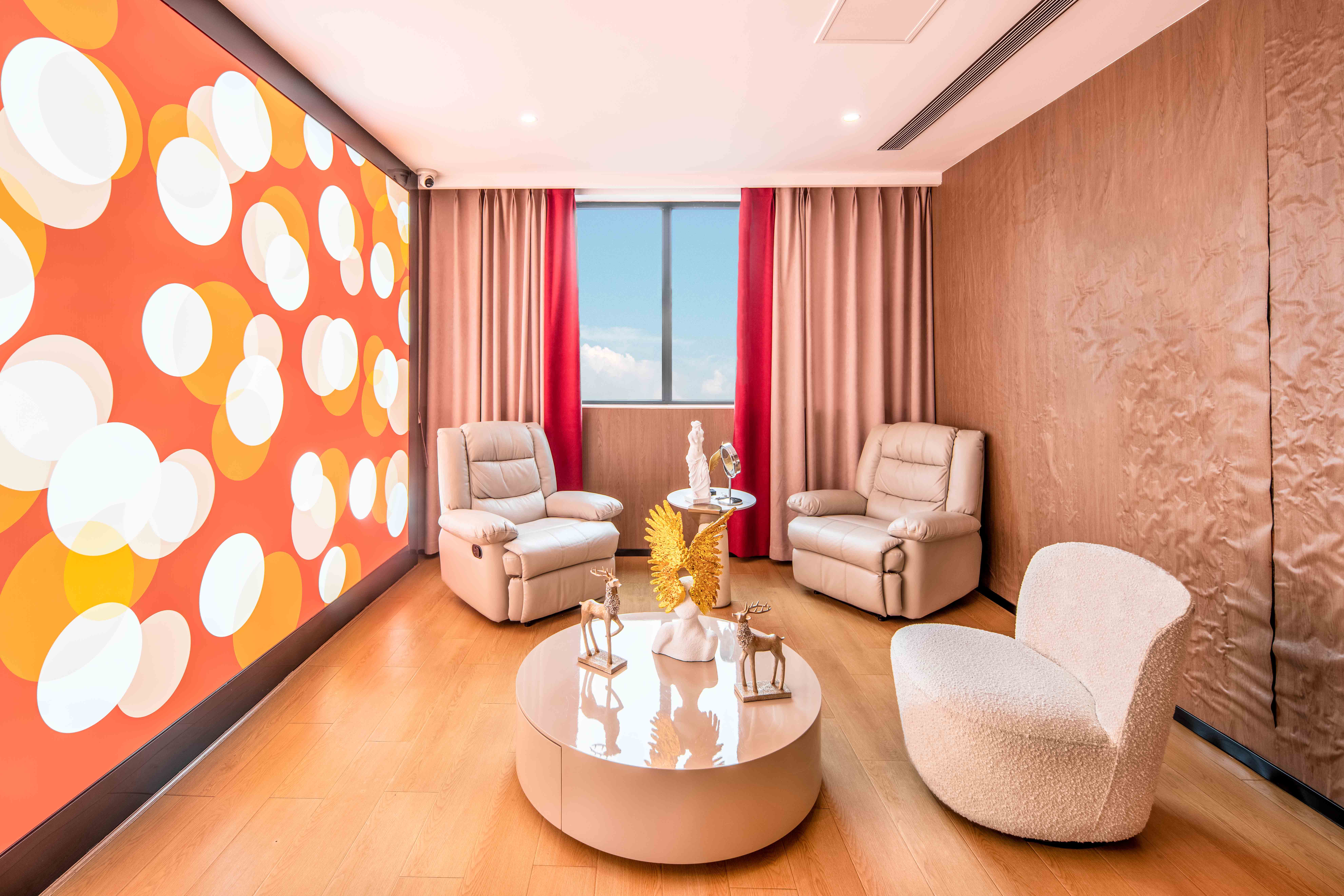 温馨舒适的休息区